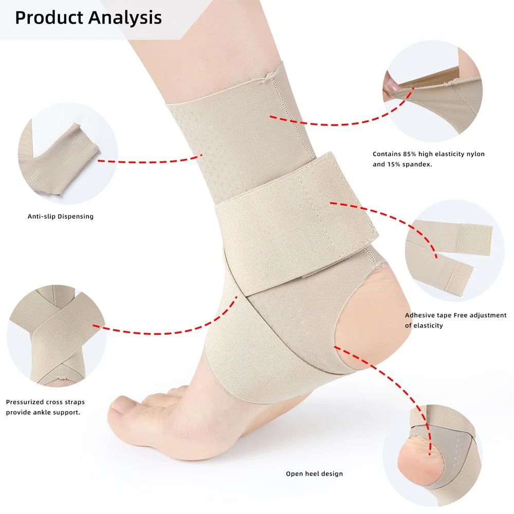 1Pcs Compression Ankle Brace S - Ankle Brace Sock 评论和价格