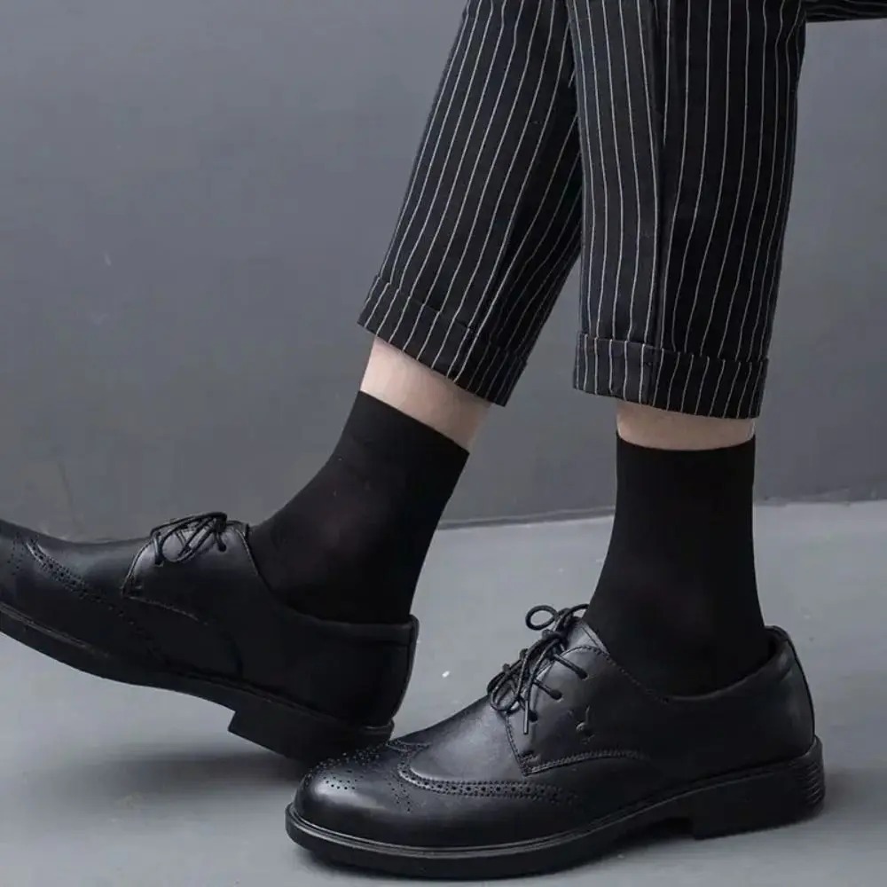 10pairs Casual Breathable Men  - Silk Sock Bamboo 评论和价格