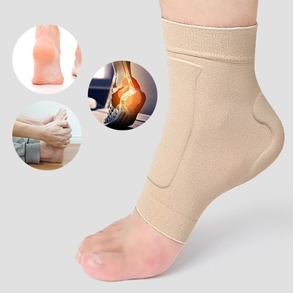 1Pair Boot Bumper Gel Pad Slee - Ankle Brace Sock 评论和价格
