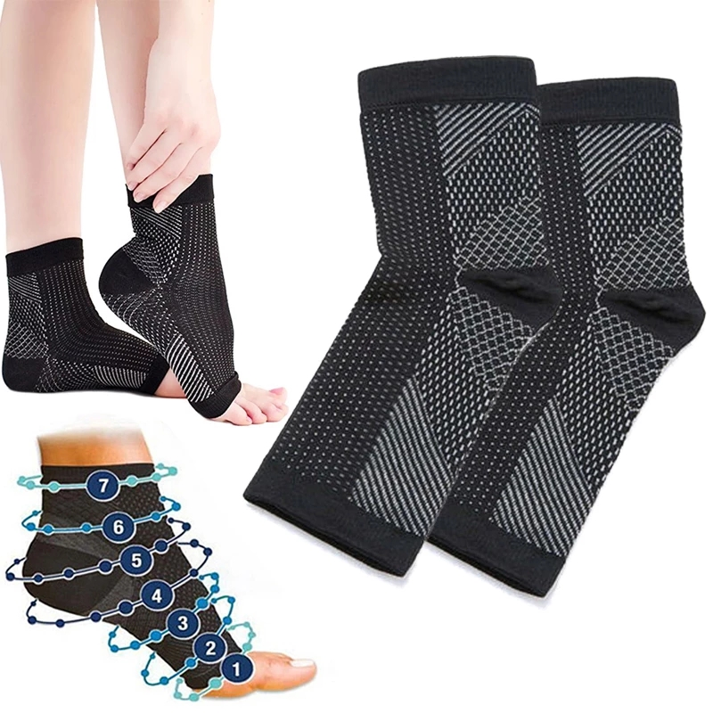 Foot angel anti fatigue compre - Ankle Brace Sock 评论和价格