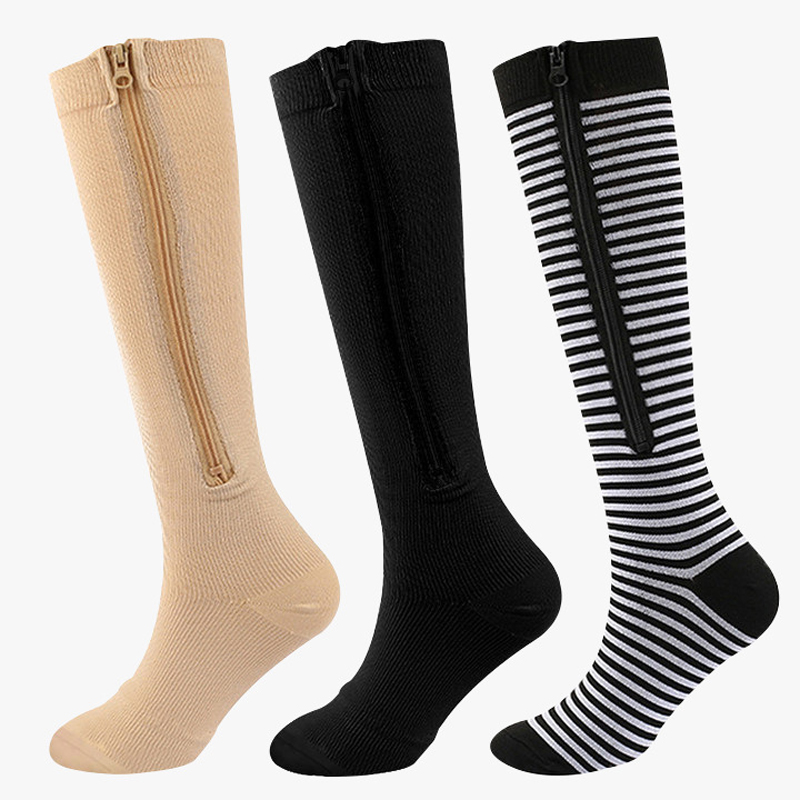1 Pair Medical Zipper Compress - Compression Sock Medical 评论和价格