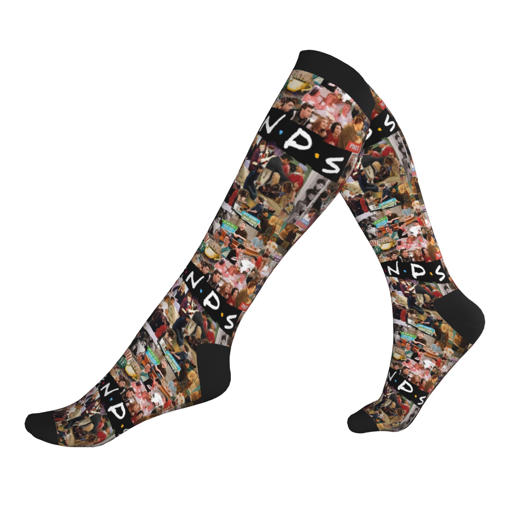 TV Show Friends Symbol Dress S - No Show Sock Women 评论和价格
