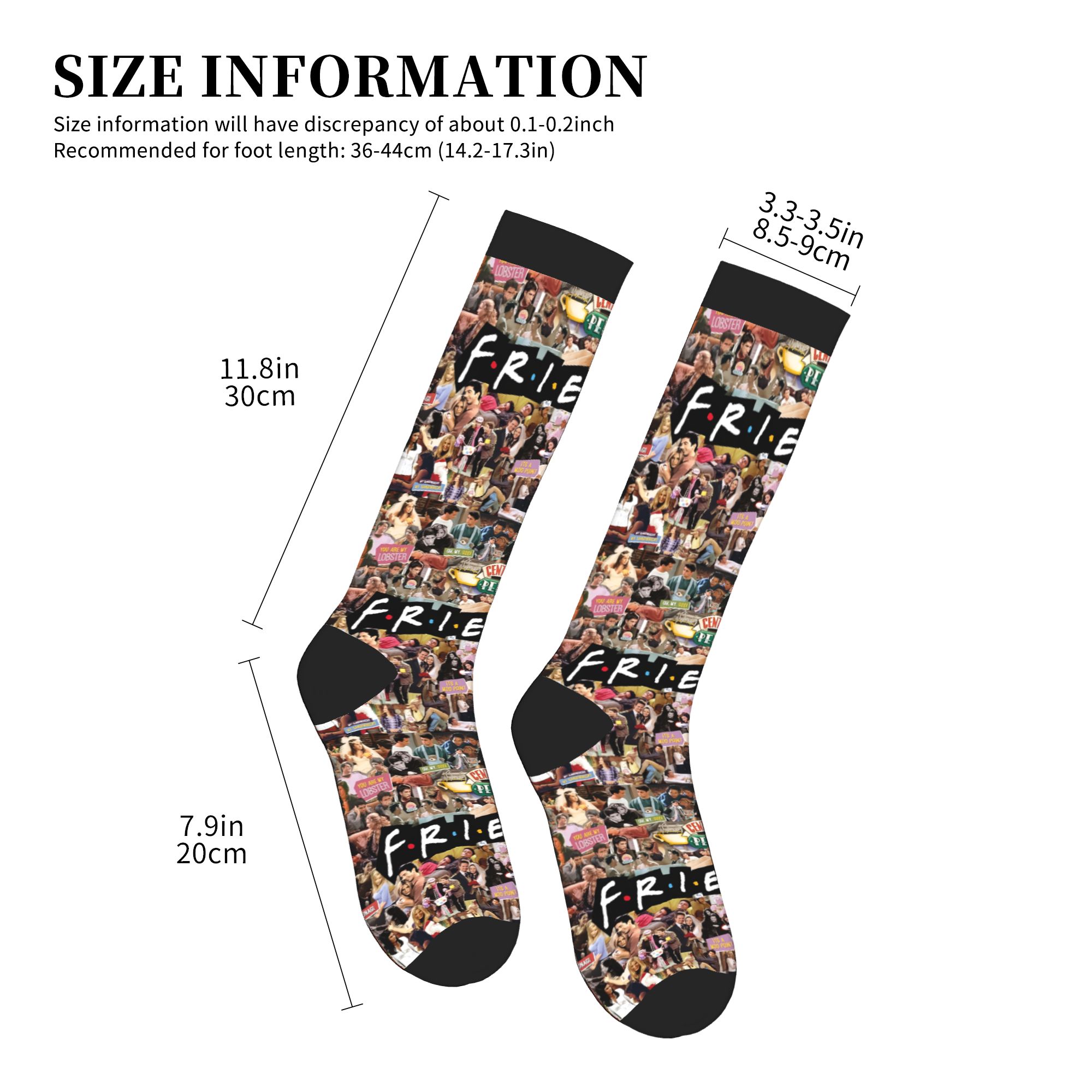 TV Show Friends Symbol Dress S - No Show Sock Women 评论和价格