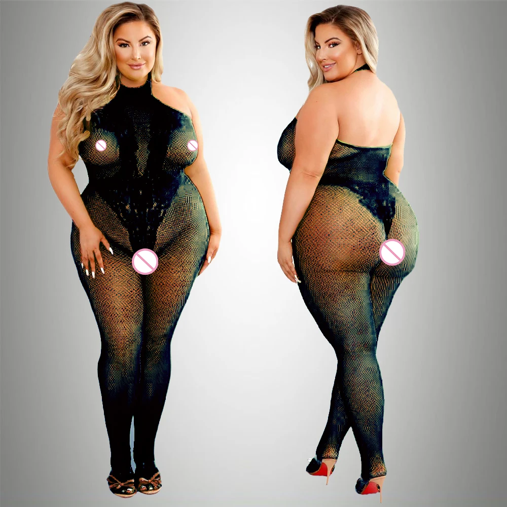 2024 Plus Size Bodystocking Ho - Fishnet Stocking Women 评论和价格
