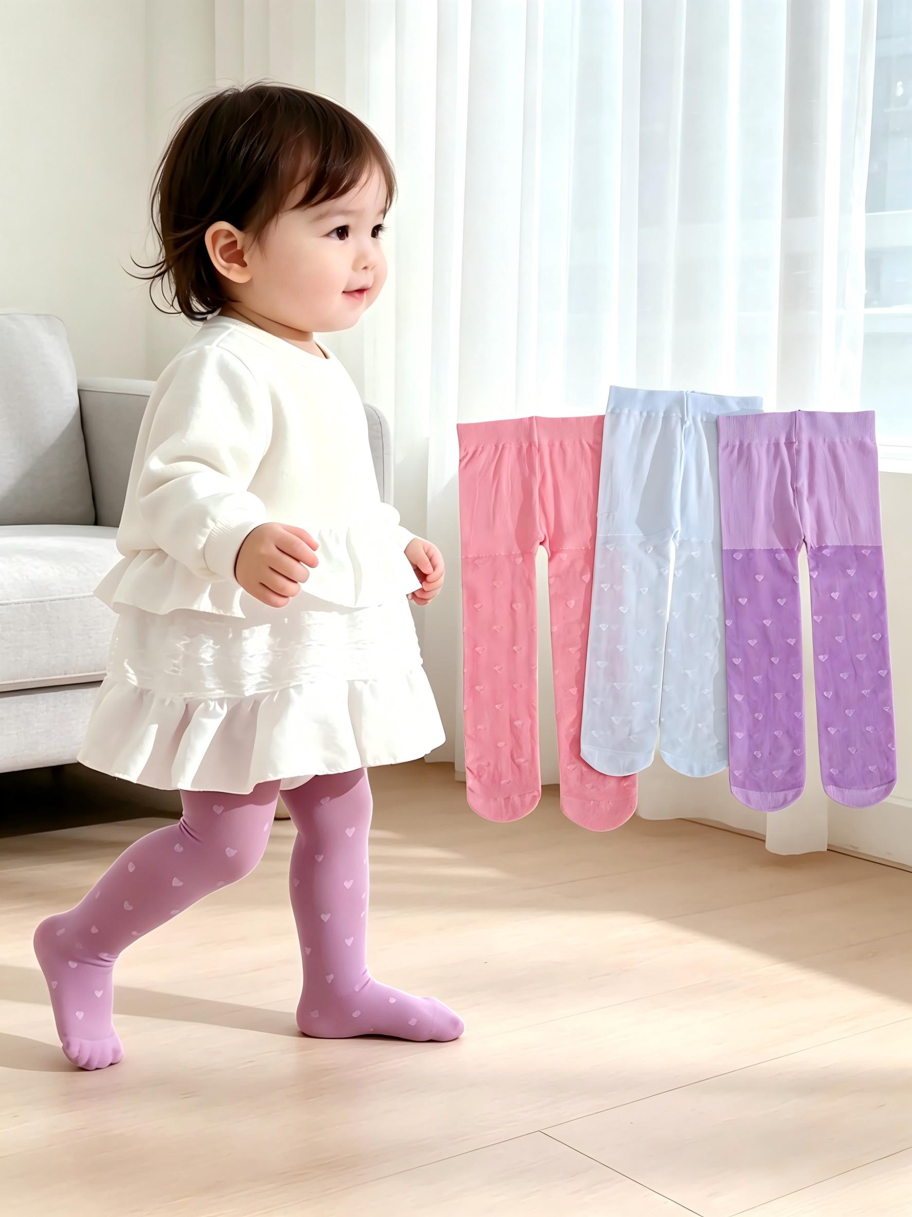 3 Pairs Toddler Girls Thin She - Tights Pantyhose Sheer 评论和价格